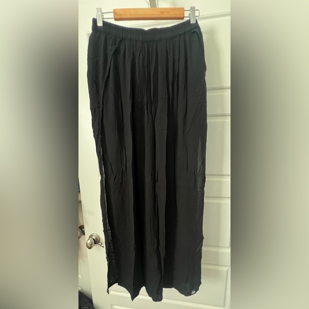 Superdry Maxi skirt black